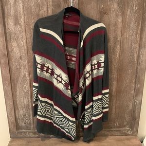 Medium Tribal Print Staccato Cardigan